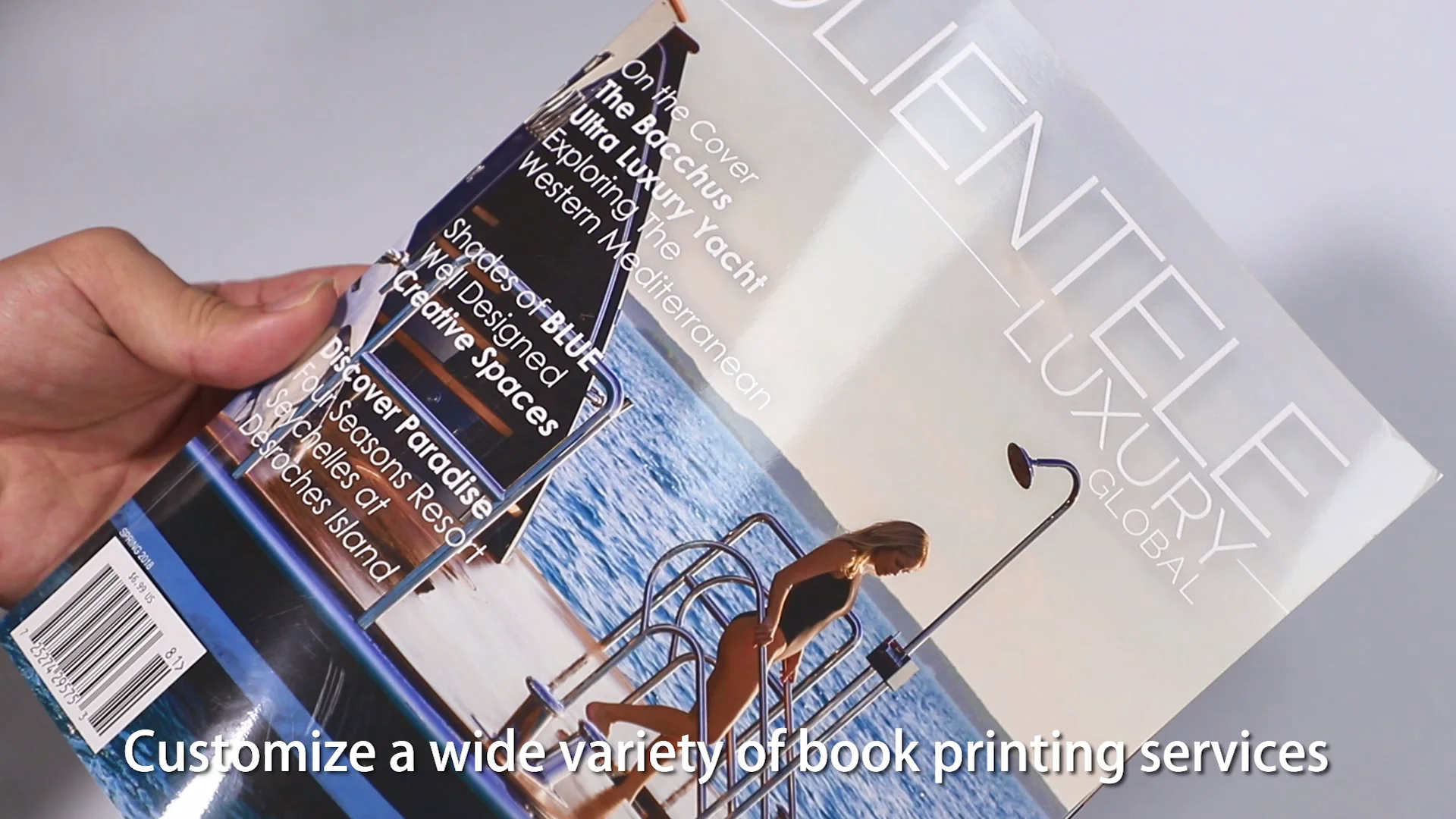 wholesale a4 a5 b5 color brochure booklet book printing