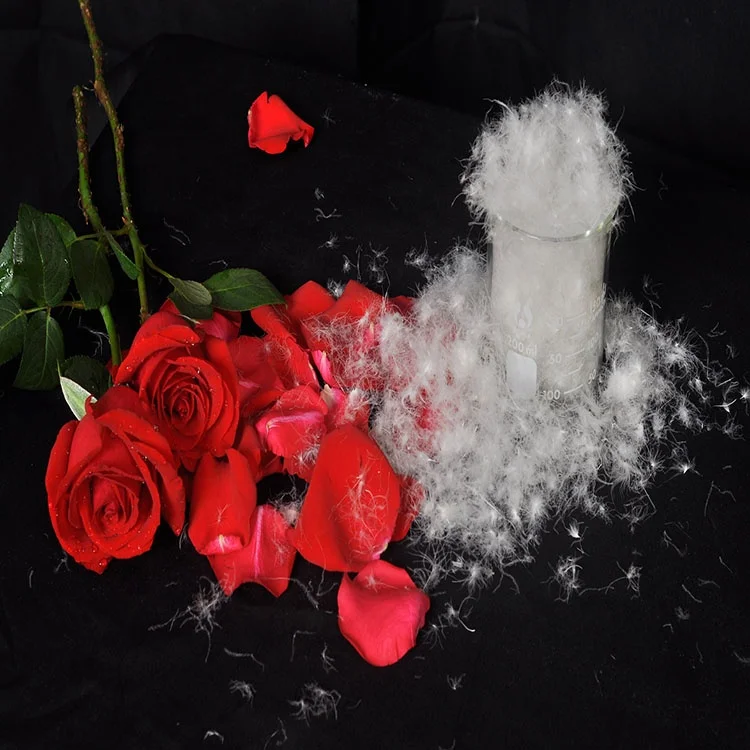 
factory wholesale 80% White Duck Down feather for clothes and bedding 