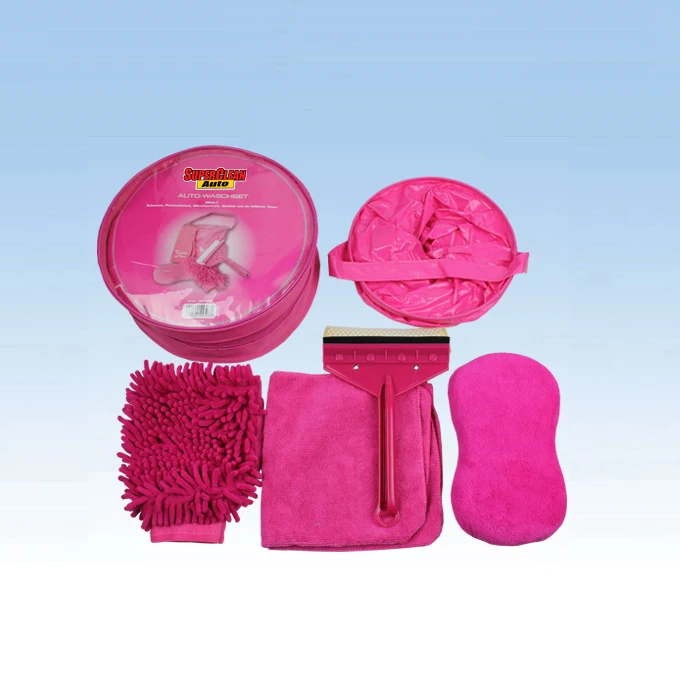 Portable car wash tool kit