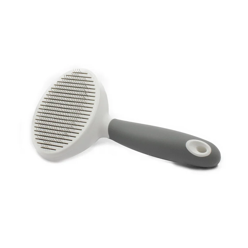 Pet Grooming Brush Self Clean Automatical with Button Press Dog Cat Slicker Brush Remove Dog Hairs Pet Comb