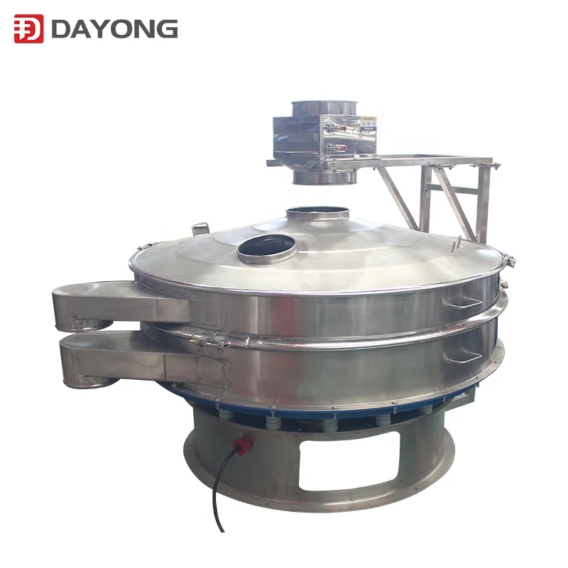 Red yeast powder large capacity resin vibrating screen separator