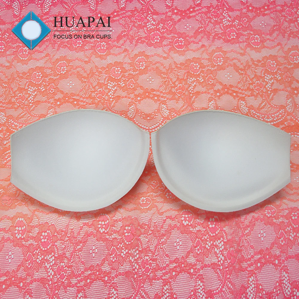Huapai Guangzhou export very soft breast lingerie sponge padded bra cup
