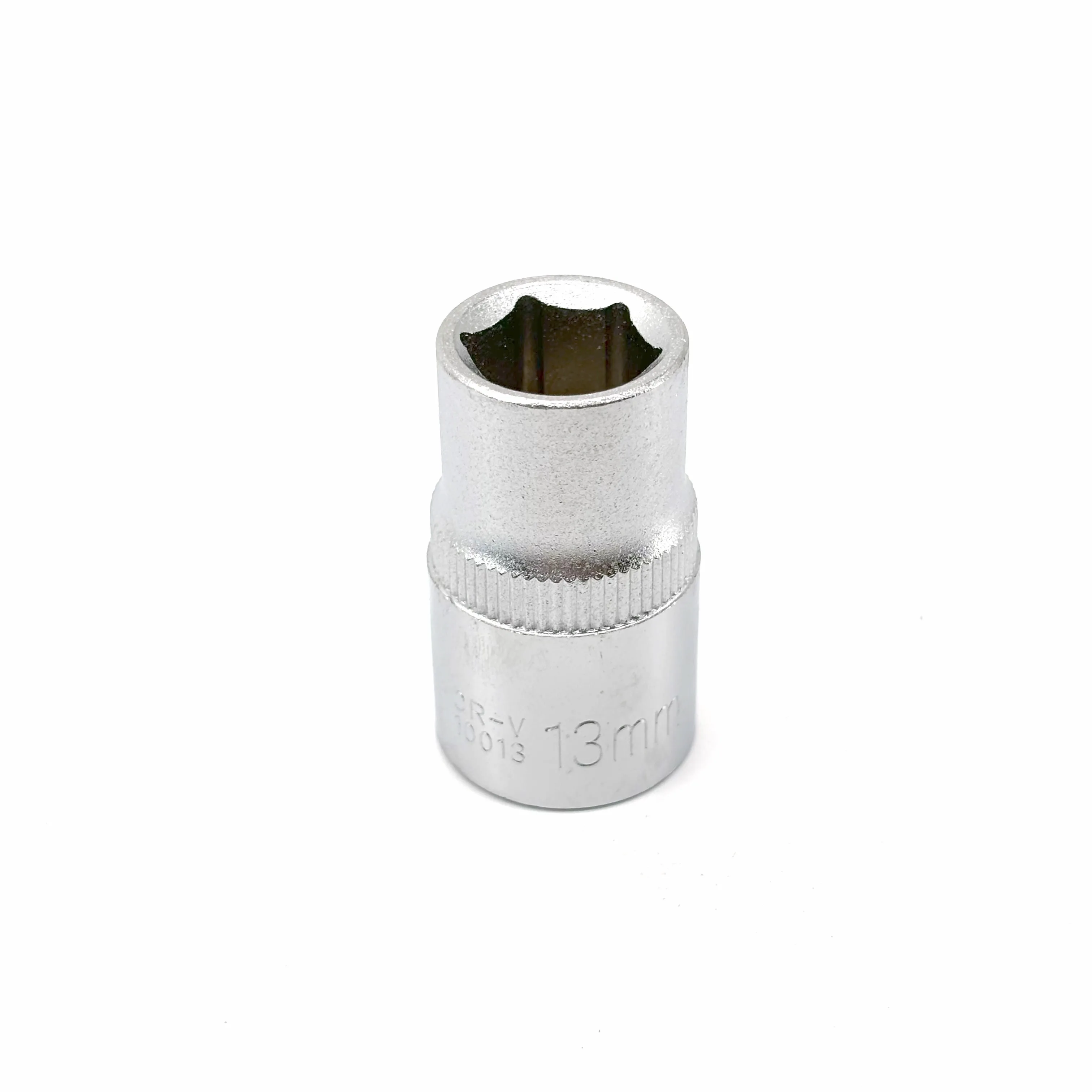 Taiwan Quality CR-V 1/2  13mm Sockets Chrome Finish industrial Grade for Socket Wrench Set heat treated