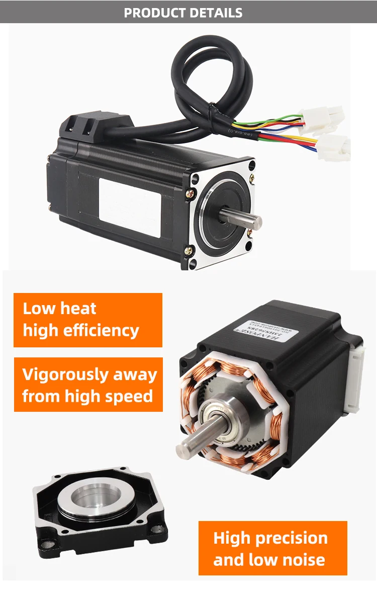 Faradyi Hight Quality Bldc Brushless Dc Stepper Motor Cnc 3d Printer Stepper Motor Micro Nema 17 Stepper Motor