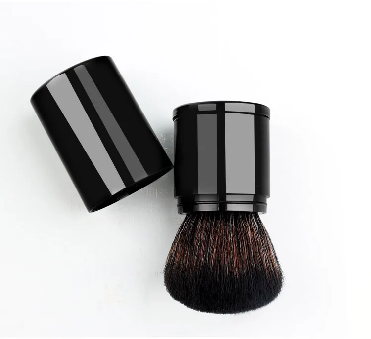 Custom Logo Single  Makeup Brush Small Size Extension Dust Cover Face Blush Powder Brush