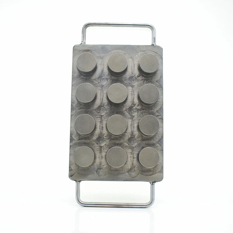 12 Holes 26mm Powder Pressed Molds For Cosmetic Blush Foundation Powder