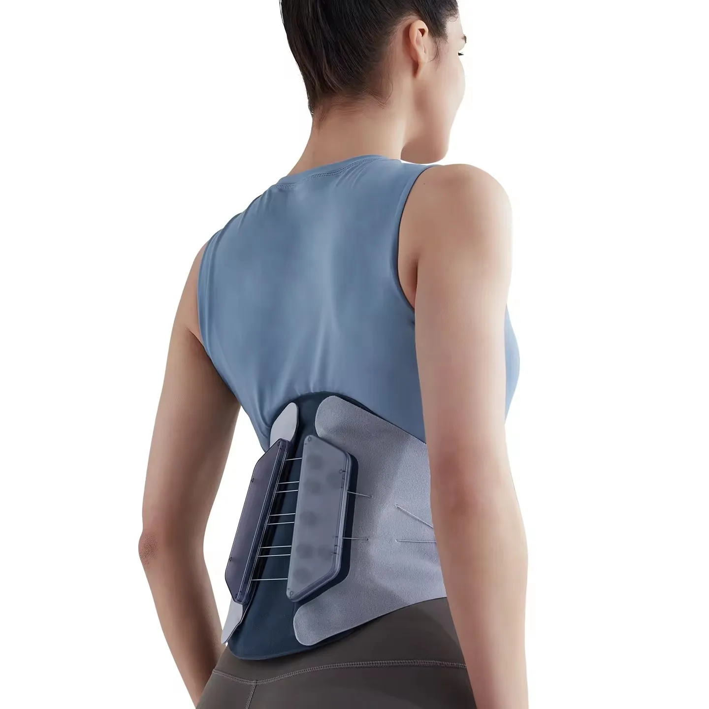 Adjustable Pulley System Corset Belt Lower Spine Decompression lumbar back brace waist support