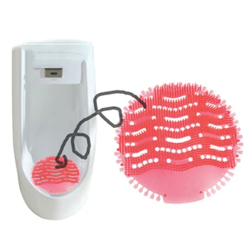 J22W Plastic Anti Splash Odorless Bubble Scented Urinal Screen Pad