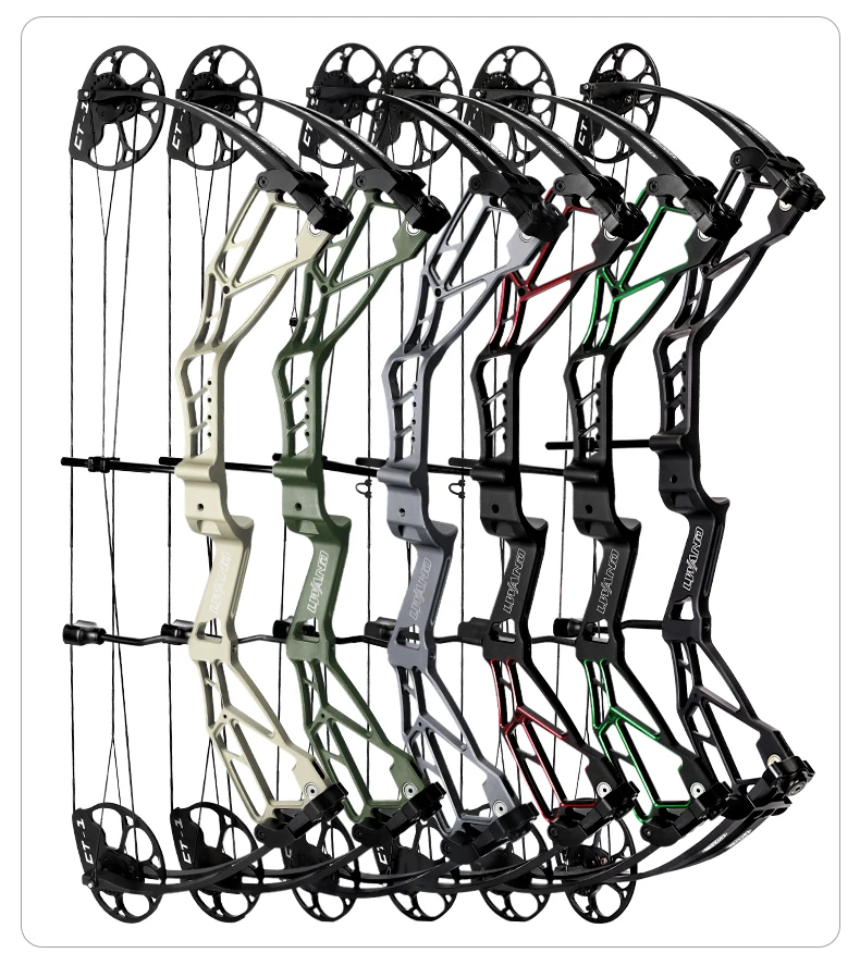 Hunting Fishing Competition Compound Bow for shooting Archery Arrow 30-70lbs Magnesium Alloy Riser Laminated Limbs