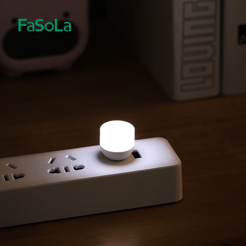 FaSoLa 2 шт. Подключите USB лампы для чтения мини Светодиодная лампа Power Bank Портативный СВЕТОДИОДНЫЙ