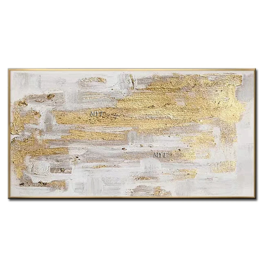 Ручная роспись, масляная живопись, абстрактная архитектура, холст, Современные художественные картины