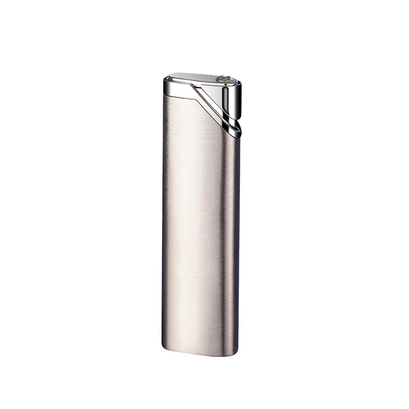 Portable Windproof Lighter Butane refillable Red jet  Flame Lighter