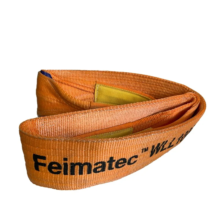 Custom Oem Length Lifting Cheap Price Red 5 Ton Durable Flat Webbing Sling Belt