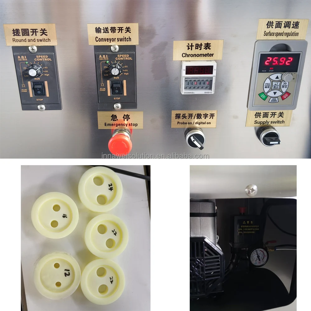 Meat Fish Ball Forming Electric Dough Machine With Automation