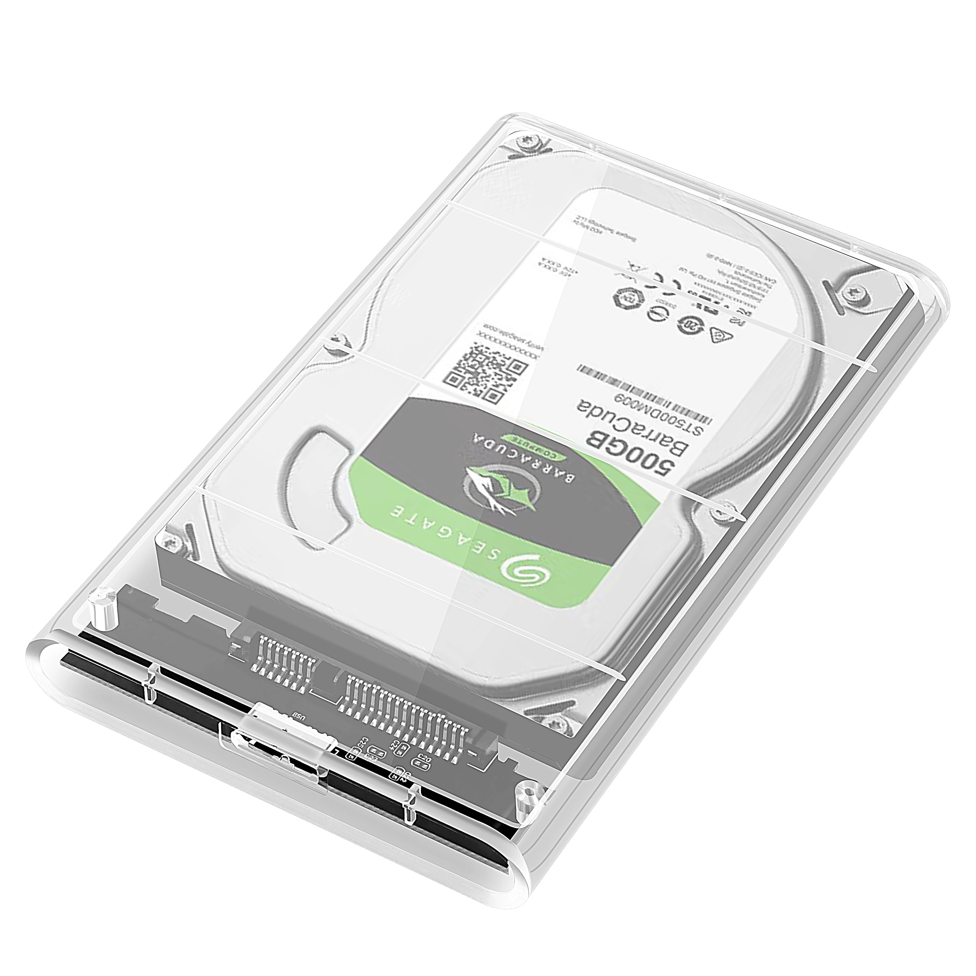 usb 3.0 Hard Drive External Enclosure Case for SATA III Hdd Ssd change your driver to movable driver For Laptop Pc Computer