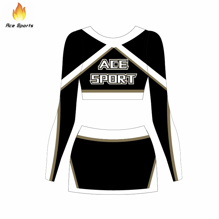 Ace Sports Wholesale Performance Wear rhythmic leotards gymnastics girls long sleeve dance costume Stage and Dance Wear