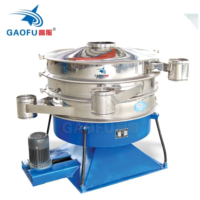 industrial sifter fine salt screen separator tumbler vibration screening machine