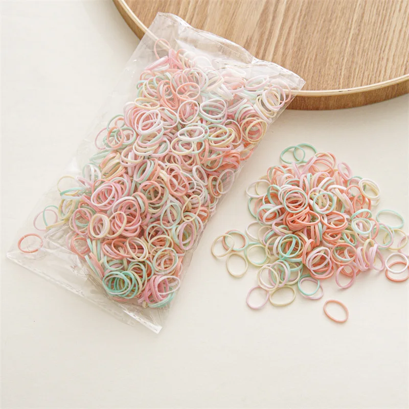 Soft Hair Elastics Ties Bands 2mm in Width and 30mm in Length