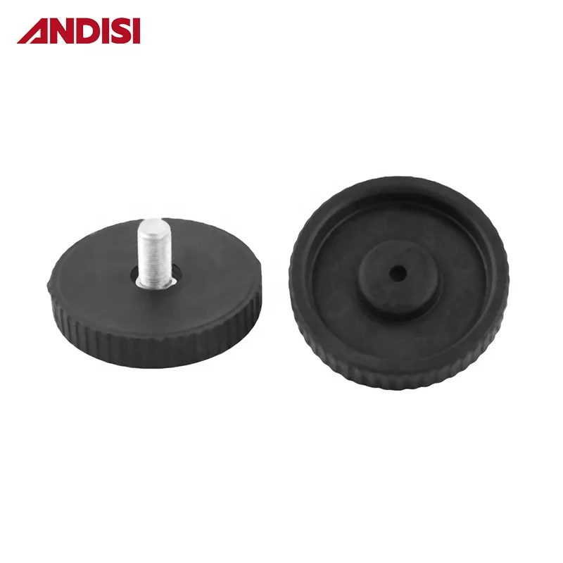 furniture footing adjust screw-in glide Nonslip manual height adjustable foot feet leveling screw feet m8 desk leg