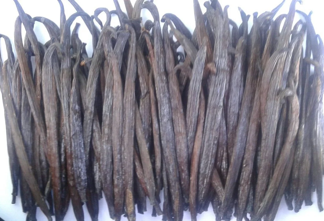 RENDAH TAHITENSIS GRADE-2 14-15.9 CM VANILLA BEANS for EXTRACTION Premium Quality Indonesian Papua Hot Selling with Best Price
