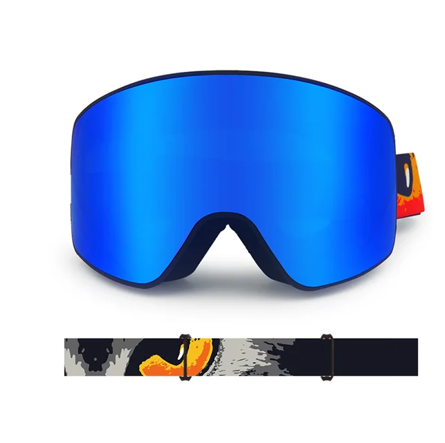 New arrival strap private label custom snowmobile skiing  Magnetic ski and snowboard product