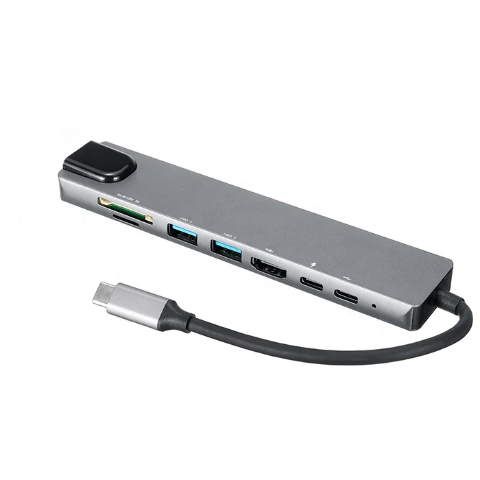 Usb-концентратор 8 в 1 док-станция для ноутбуков и