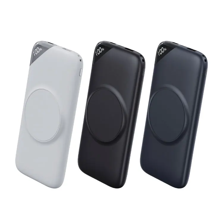 Hot Sale Customization Portable Mini 10000mah 20w 22.5w Cell Phone Charger Rohs Safe Power Bank Wireless