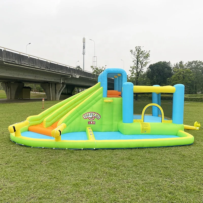 OEM hot commercial inflatable bouncy castle inflatable water slide bouncy house inflatable trampoline