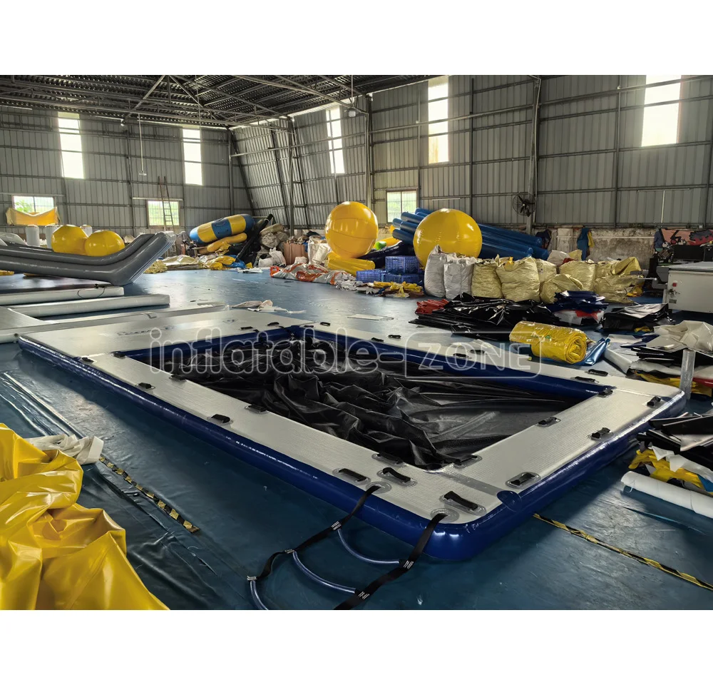 Summer Jellyfish Protect Sea Floating Swimming Pool inflatable Water Sea Ocean Pool With Net