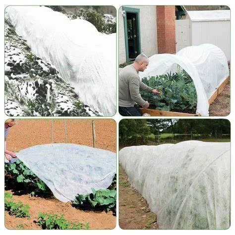 PP Spunbond Nonwoven Fabric Crop Plant Cover for Garden Agriculture Cover Non-woven Fabric Biodegradable Anti Frost Pests Damage