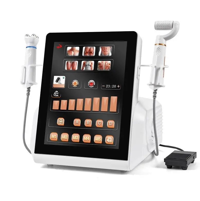 Portable RFEMS plasma face lifting, cold plasma rf ems machine, new portable RFEMS Muscle Sculpting