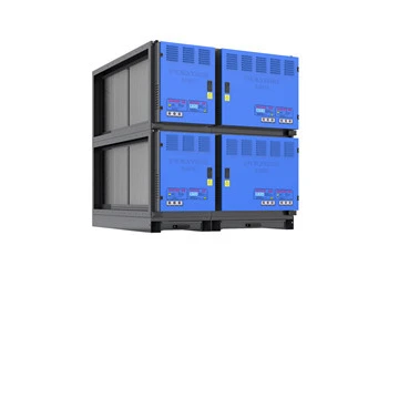 ESP cooking smoke air purifier commercial Precipitator Industrial fume purification