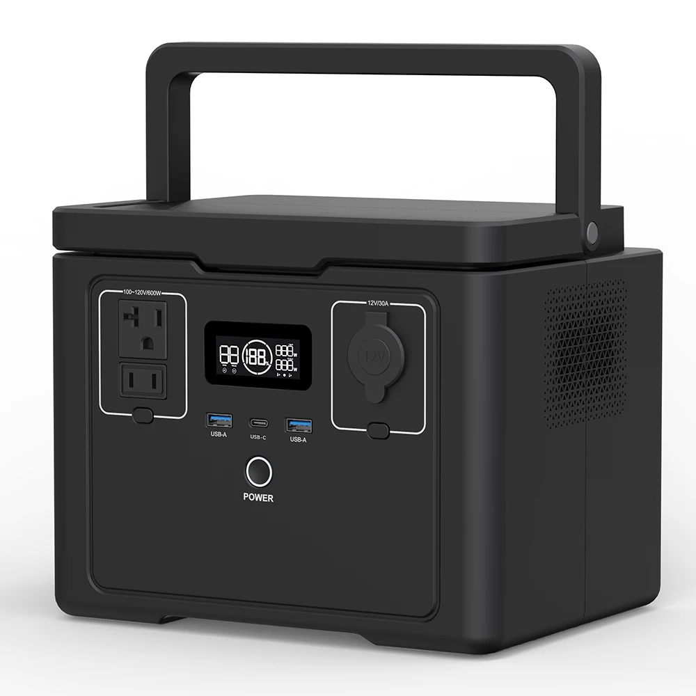 Китай Solargenerator S03pro 600 Вт 512Wh Быстрая зарядка LiFePO4 портативная электростанция с функцией UPS