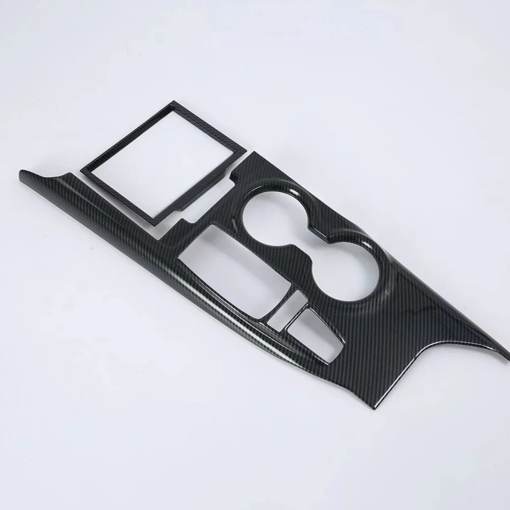 Auto Car Imitate Carbon LHD Low Power Gear Shift Panel Cover Protector Trim Body Kit Upgrade Accessories For Toyota Camry 2018