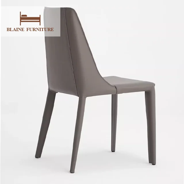2024 Modern Design Dining Chair Modern Simple Backrest Chair Coffee Shop Leisure Chair Small Manufacturers Direct Sales