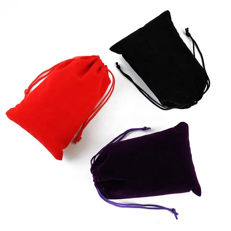 1,96x2,75 дюйма (5x7 см), разноцветная бархатная упаковочная сумка, маленький бархатный мешочек на шнурке, миниатюрная бархатная сумка для ювелирных изделий с большим запасом