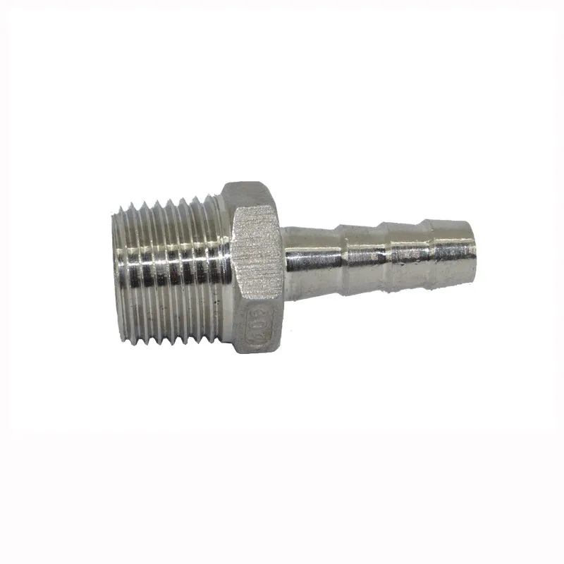 SS316L sanitary hose fittings quick connector hose barb adapter