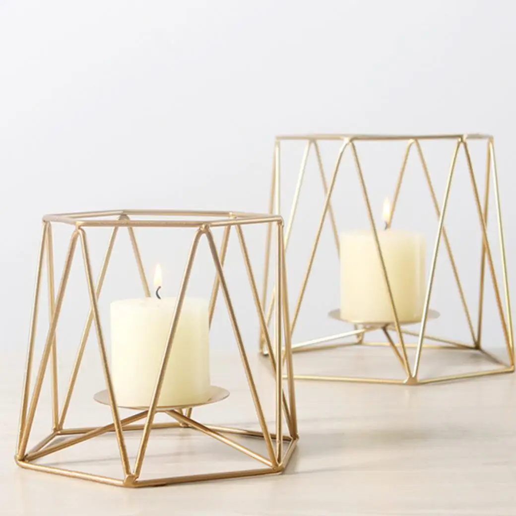 Mid Wrought Medieval Custom Home Vintage Colored Party Wholesale Sweat Iron Candle Holder