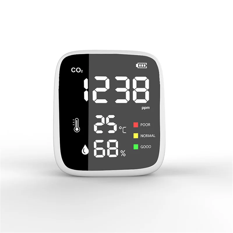 Air CO2 Meter Carbon Dioxide Detector Monitor Temperature and humidity meter hygrothermo thermo-hygrometer CO2 analyzer
