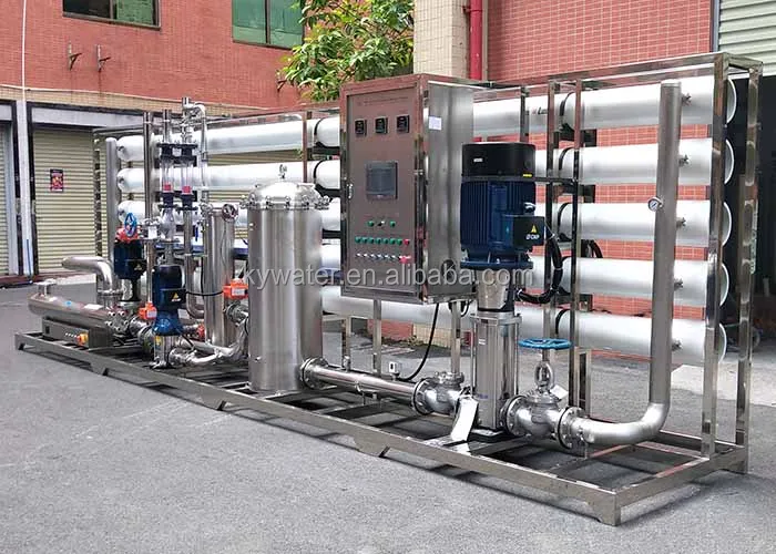 30ton per hour PLC Remote Control Auto industrial ro unit reverse osmosis system water treatment plant for bottled water line