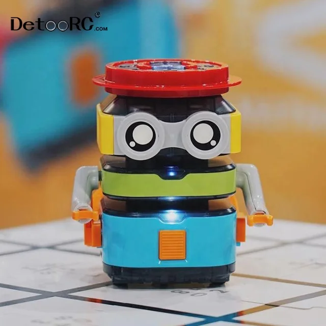 Detoo Diy Stem coding robot kit 30+ sensor games programming remote control EV3 robot kit for 4+ages kids