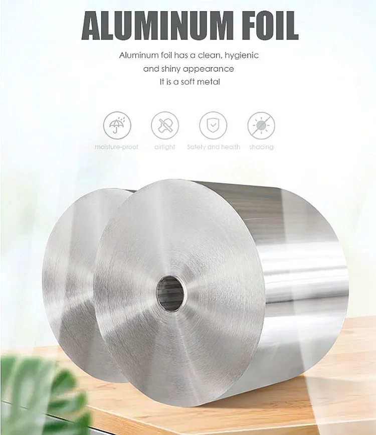 High quality aluminum foil pop up Aluminum  sheet foil paper for kitchen