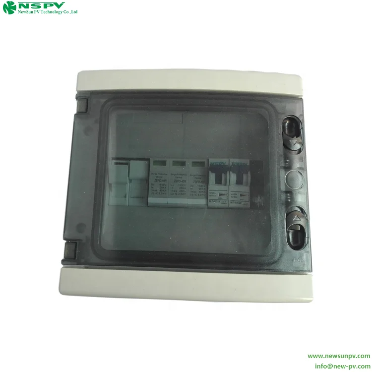 DC AC 20A 15A 2Kw 5Kw 10Kw Solar Pv Combiner Box Solar String Box