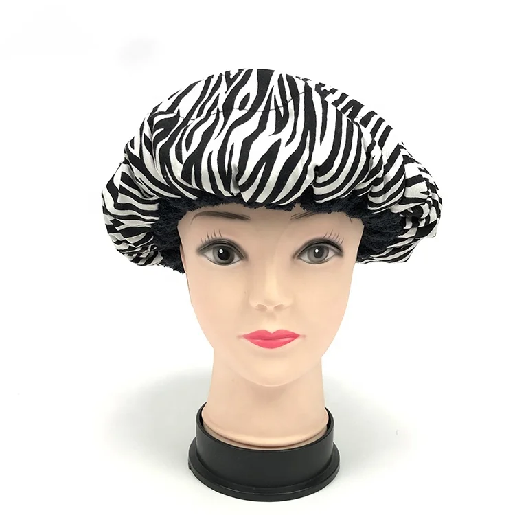 Deep Heat Conditioning Microwaveable Hair Treatment Heat Flax seeds gel Cap  Hair Care Heat Salon Cap Thermal Spa Steamer