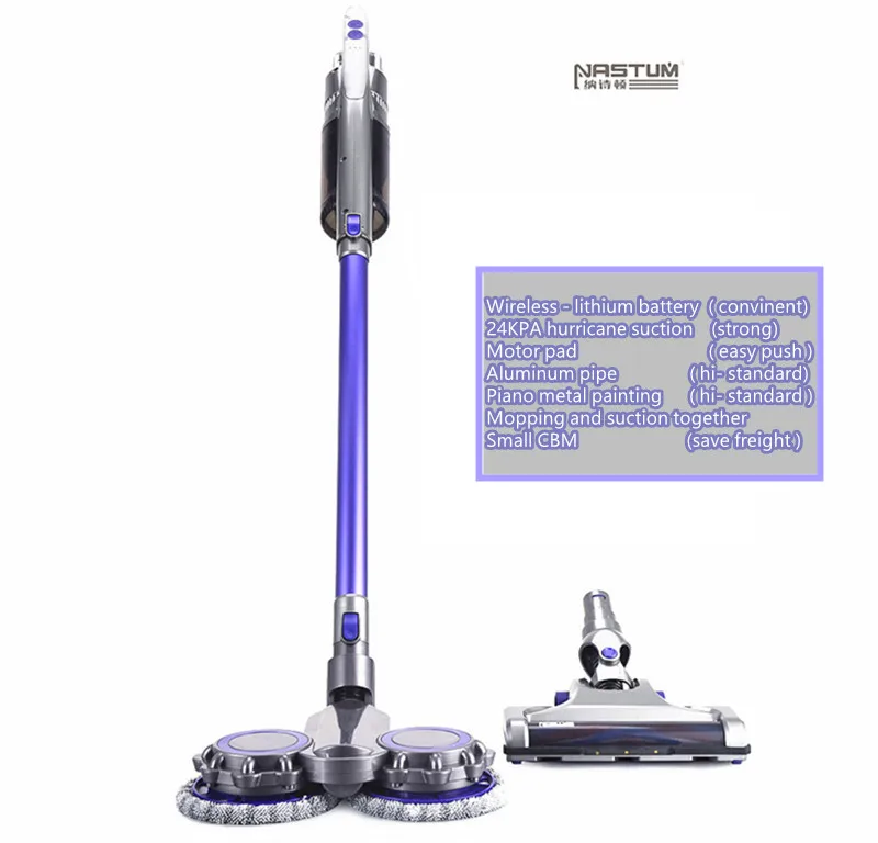 24KPA Handheld intelligent cordless rechargeable bagless electric Vacuum Cleaner