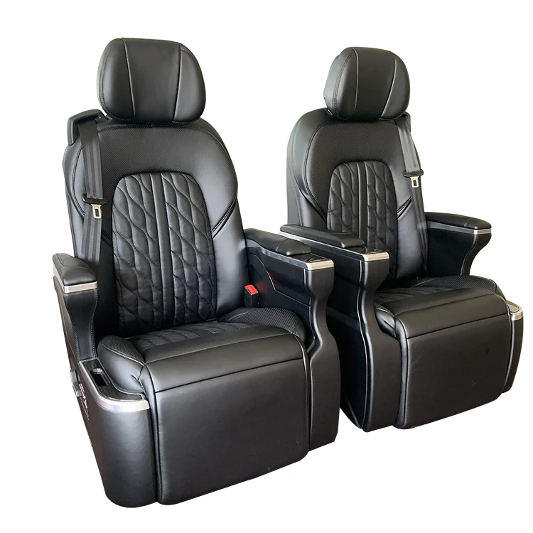 OTW-AV custom modified electric adjustable massage ventilated vip luxury auto captain  bus van car seats for van car sale