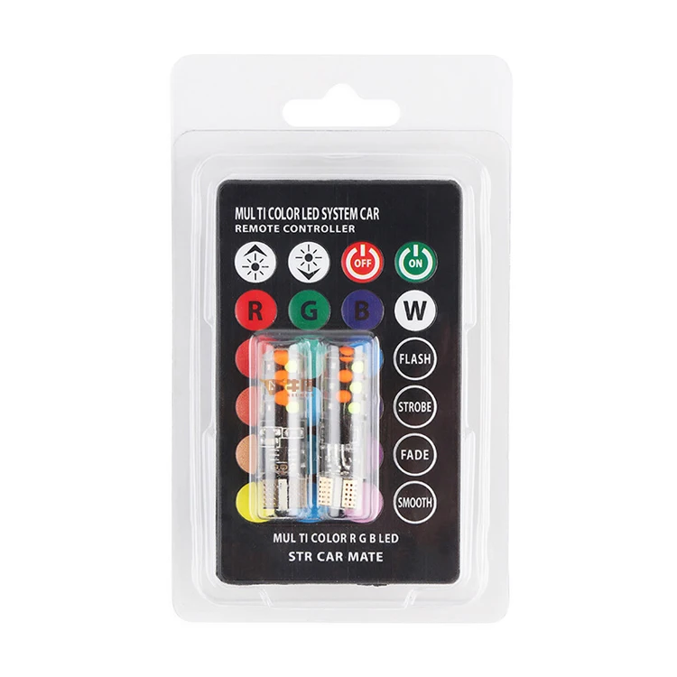 High Quality T10 RGB Led Car Bulbs Light Interior Lights
