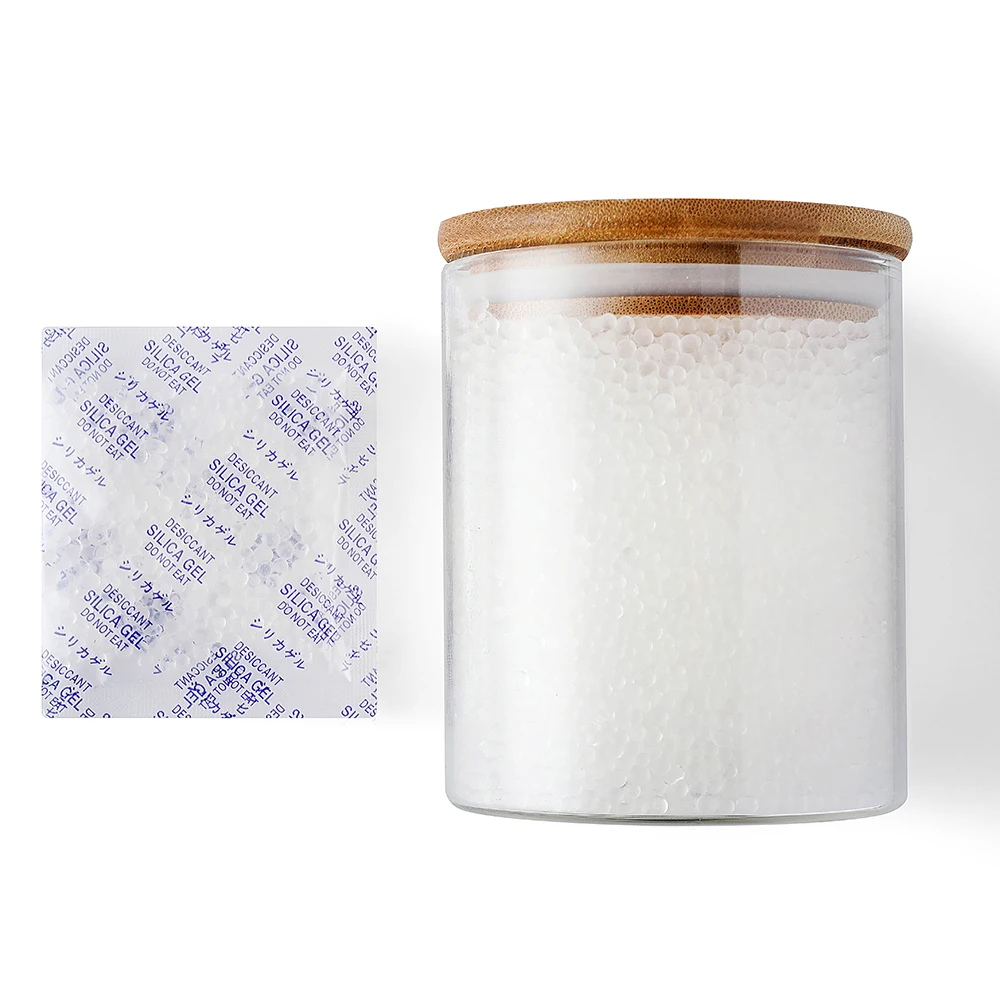 DMF free Crystal 5g 10g 15g 20g  Crystal silica gel desiccant with mini sachet bag for shoes