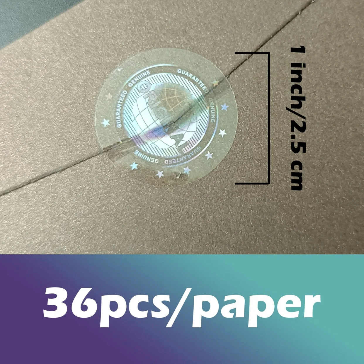 Customized holographic hologram sticker roll/warranty void if removed sticker/void security sticker seal void sticker paper