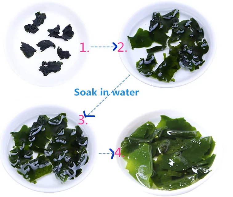 2023 China Factory hot selling Sushi food dried sargassum kuki wakame seaweed dried seaweed